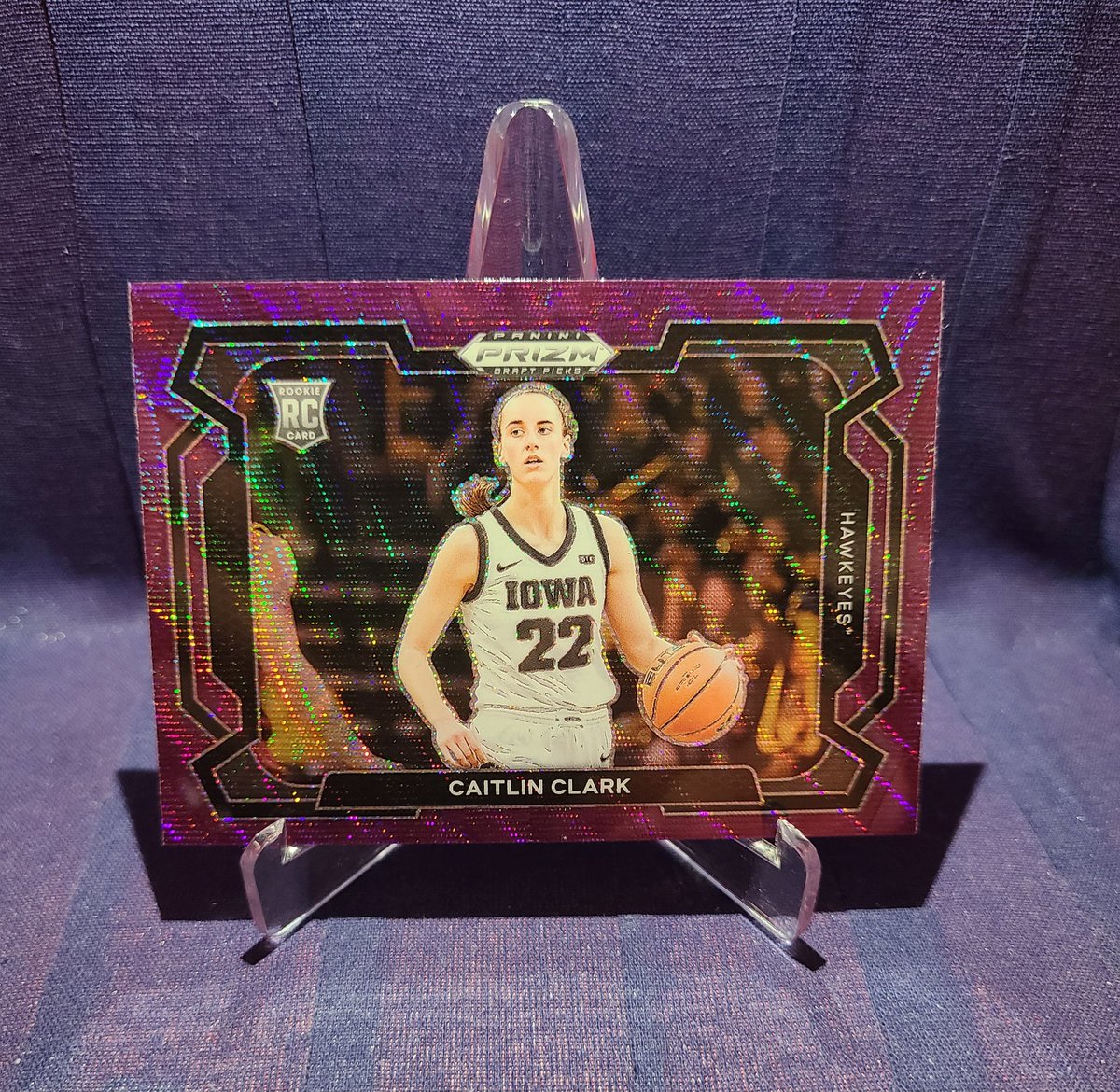 hb_cards's tweet image. 🚨 Flash Sale 🚨

Caitlin Clark Draft Picks Purple Wave Variation 

$20

#prizm
#caitlinclark
#Iowa
#basketball