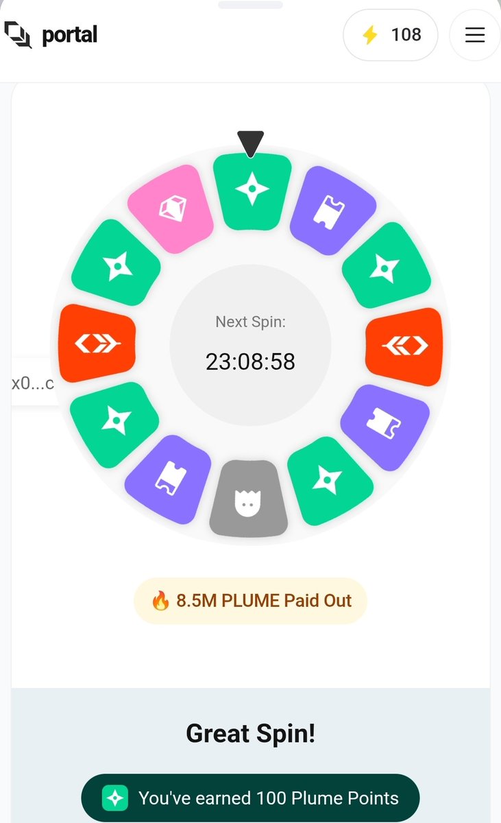 tongscm's tweet image. #วันนี้คุณspinแล้วหรือยัง
#plume
#spin
#airdrop
Day 108