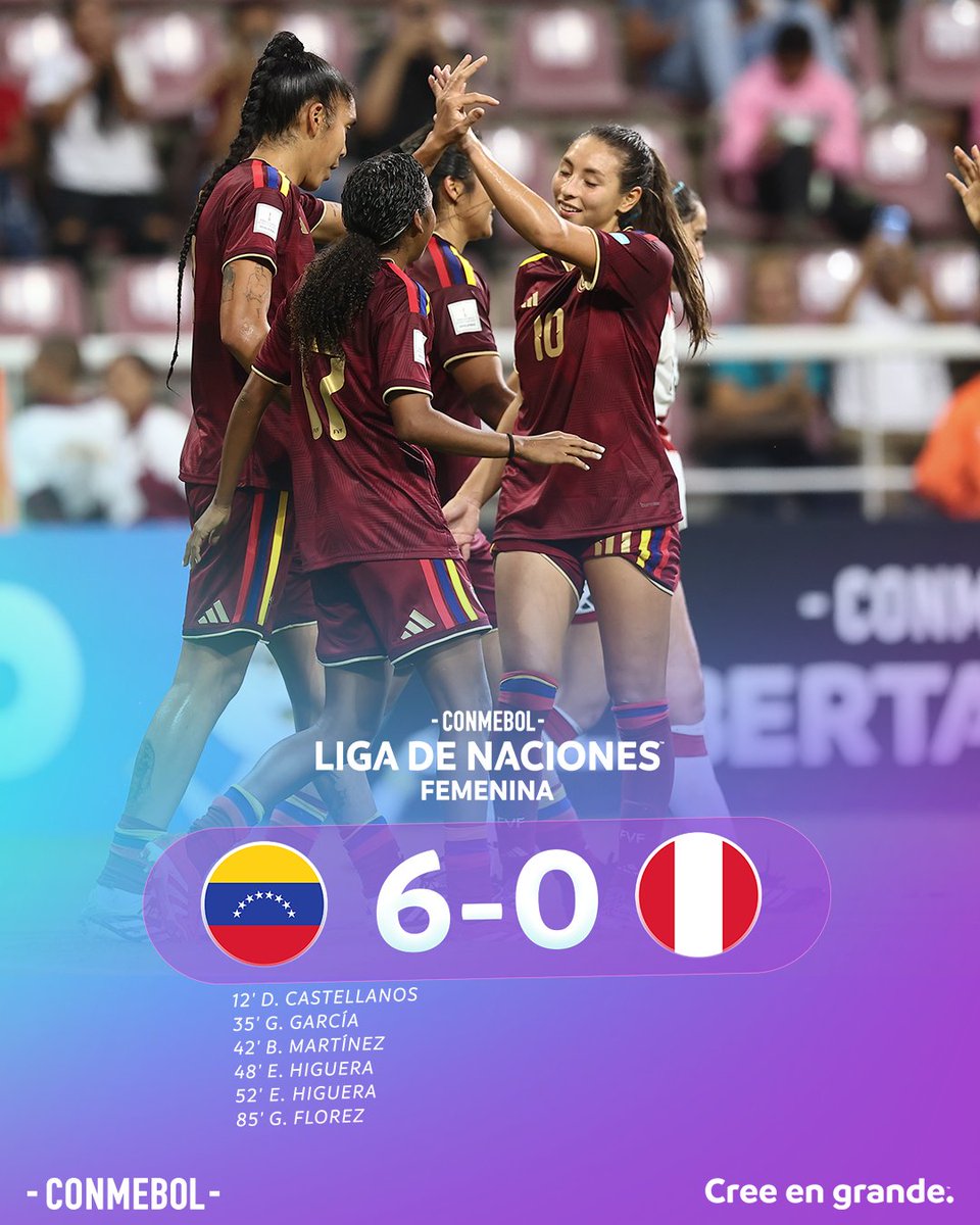 CONMEBOL's tweet image. Enorme presentación de la Vinotinto en Lara👏🔥
CONMEBOL #LNF