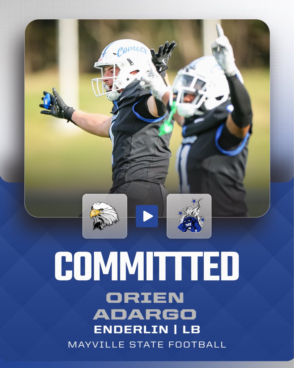 After lots of consideration I’m blessed to say I’m committed to Mayville State University