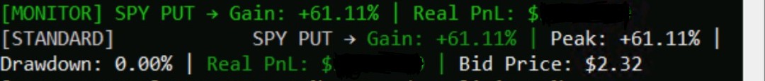 LuminaraAlgo's tweet image. Options Trade of the Day $SPY Put +61.11% 

SPY broke an intraday structure to the downside around 12:50pm est. Short signals triggered on the initial breakdown and continued on the lower high pullbacks as price kept compressing lower.

Used Expiry: 20251202 
#SPX