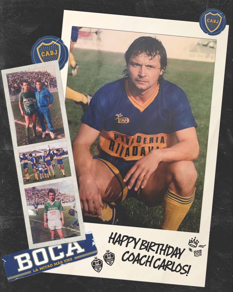 Feliz cumple to El Jefe — Coach Carlos. Born in Argentina, built by fútbol, and still a legend today. 🔥🇦🇷⚽️👑
.
.
#HBD 🩵🤍