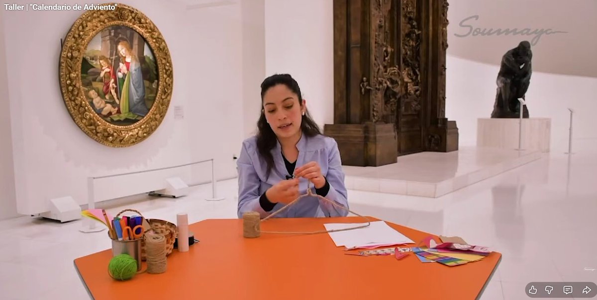 Taller Calendario de Adviento en Museo Soumaya fundacioncarlosslim.org/taller-calenda…