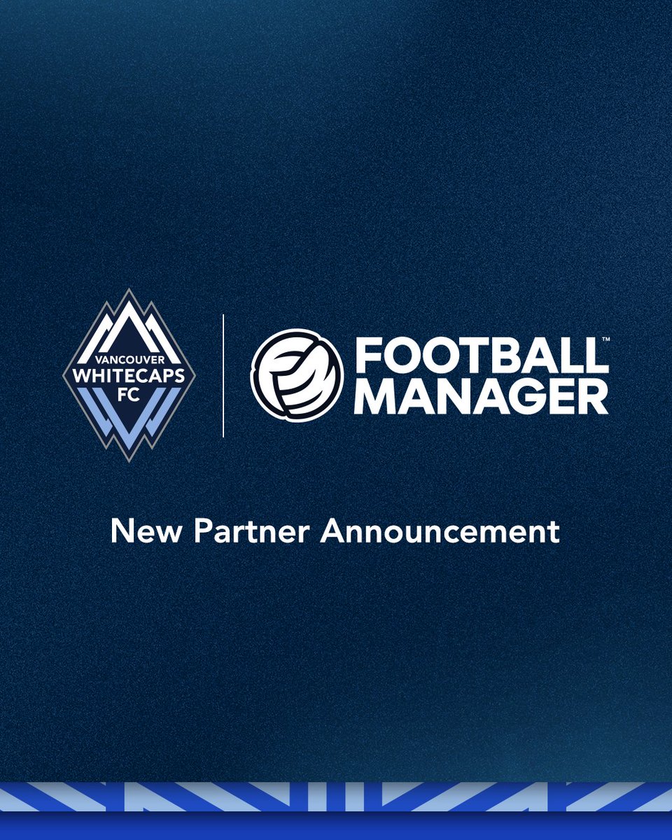 Howdy partner 🤝⚽

Vancouver Whitecaps FC become the first MLS club to partner with Football Manager, gaining access to Sports Interactive's official database platform FMDB Pro, providing data-driven insights to help guide our future recruitment strategy.