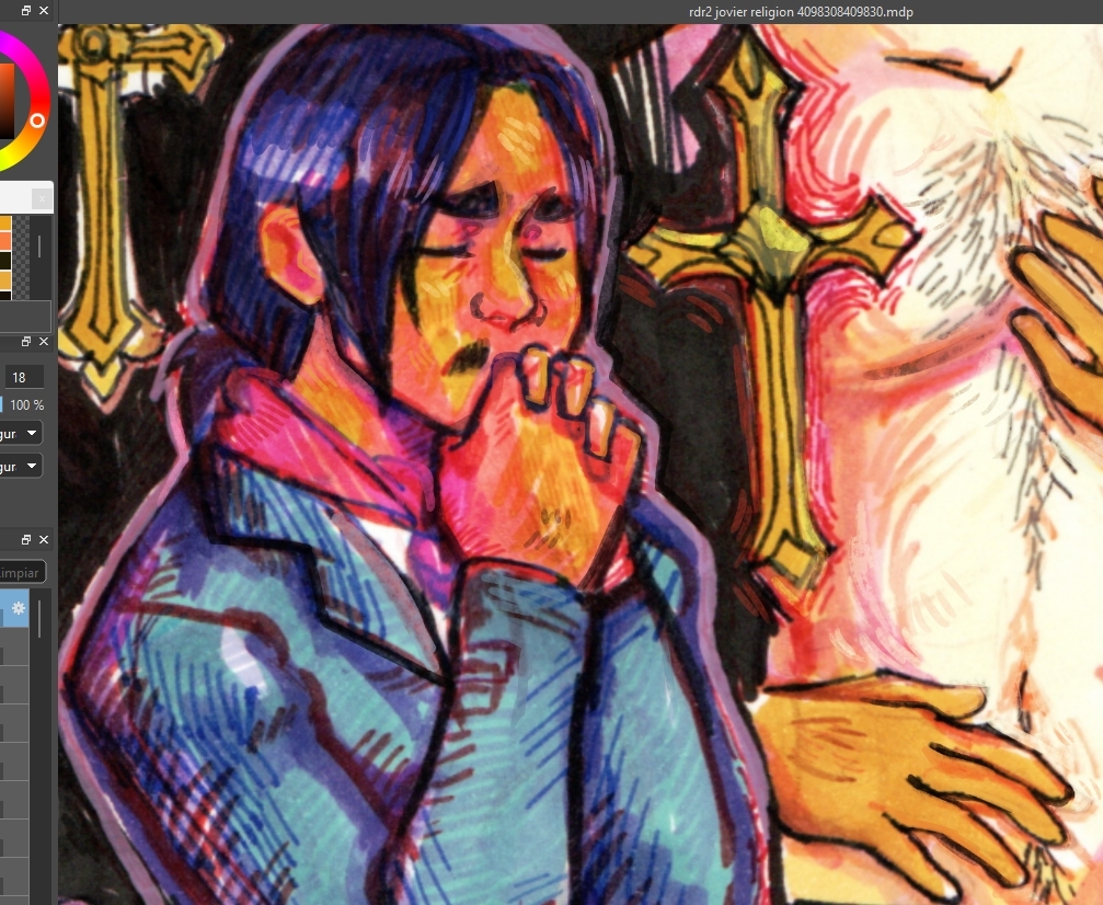 zxidtxt's tweet image. studio idk #jovier #javierescuella