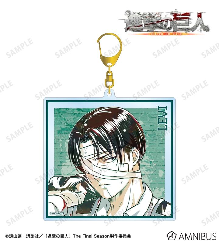 AMNIBUSで取扱中！ 進撃の巨人 リヴァイ Ani-Art 第4弾 BIGアクリル