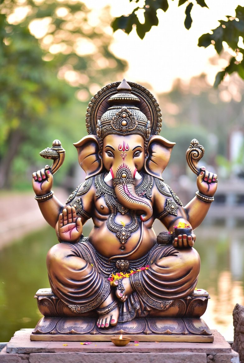jaaatttttt's tweet photo. विघ्ननिघ्नकरं शान्तं पुष्टं कान्तमनन्तकम् ।

सुरासुरेन्द्रैः सिद्धंद्रे स्तुतं स्तौमि परात्परम् । 

सुरपद्मदिनेशं च गणेशं मंगलाय नमः।।

।।  जय श्री गणेश ।। https://t.co/SrPdiFPIPx