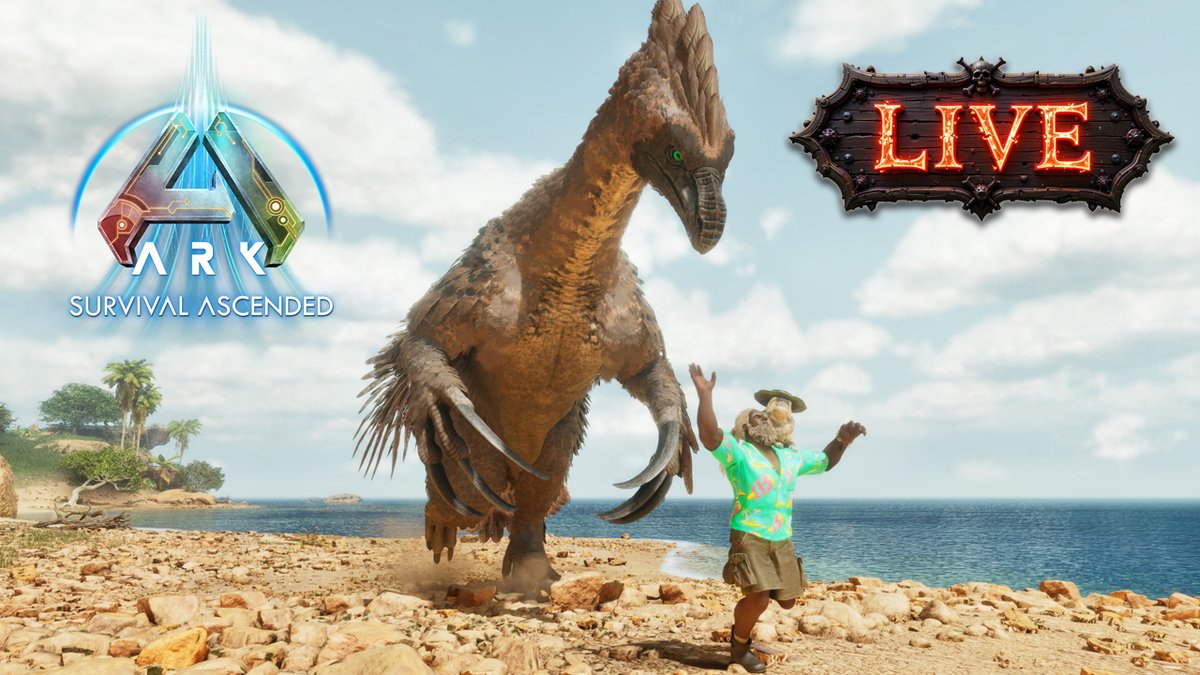 Surviving The Island With NO Fliers ❌🦅🍺

Today we begin the great beast hunt, our first push to build a boss-ready squad without the luxury of fliers. 

Also…new paleo theris are here 👀

Live now → youtube.com/live/uiLfE96rJ…

#ArkSurvivalAscended #playARK