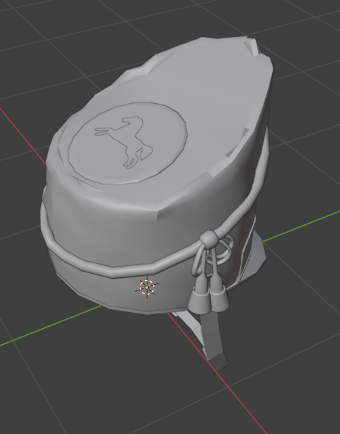 Pappa_Psycho's tweet photo. loved the royal scots grey shako so much, that i decided to recreate it in blender (i didn't complete the plate, too lazy) https://t.co/YVjfKvZpet