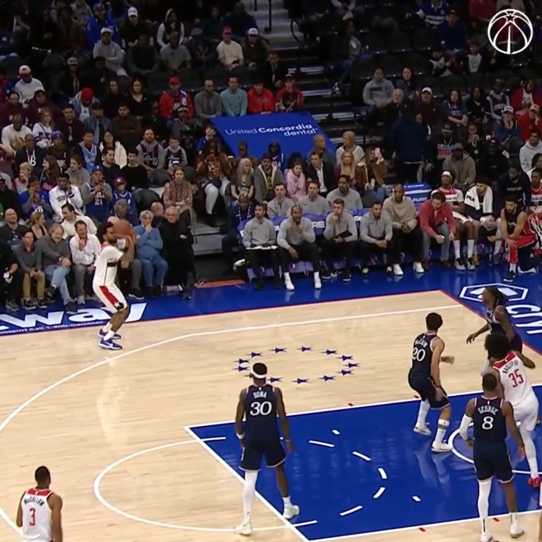 13 points for JC so far tonight 📊