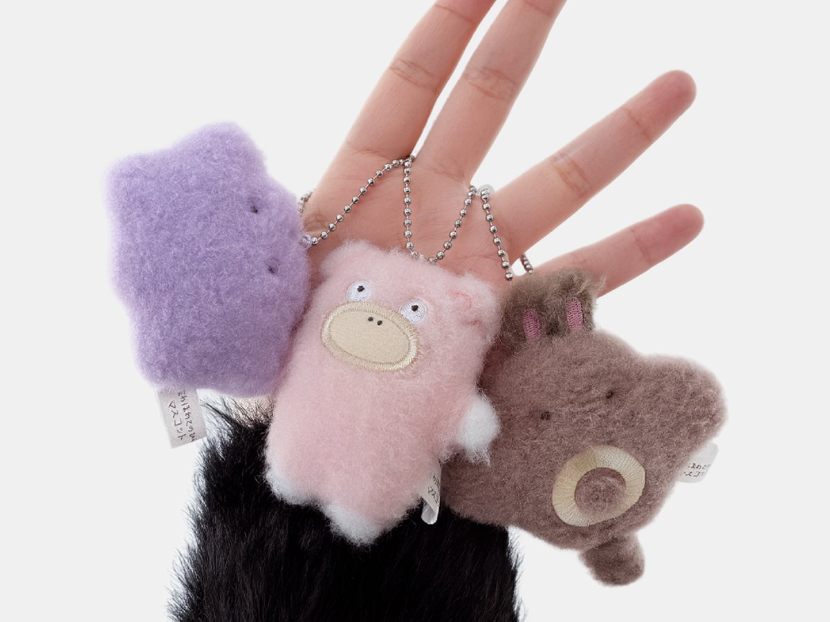 ポケセンオンラインにて「ほわほわてのひらマスコット」の商品ページが