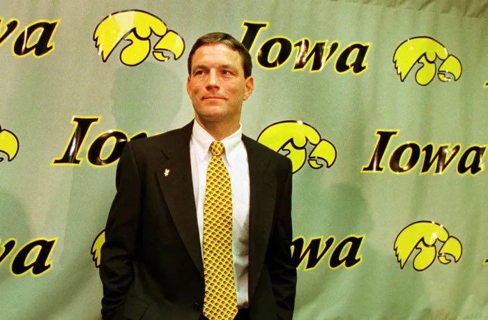 IowaChill's tweet photo. 27 years ago today Kirk Ferentz was hired as the Hawkeye’s head coach https://t.co/VWTCXm27Gv