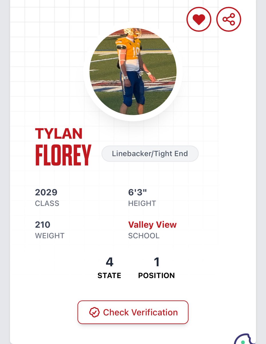 Thank you <a href="/tctabler/">PrepRedZoneTom Tabler</a> and <a href="/PrepRedzoneAR/">Prep Redzone Arkansas</a> for ranking me #4 in my class and #1 in both my positions! 
#RecruitTheView <a href="/seanasu2000/">Sean Cockrell</a> <a href="/ValleyViewFB/">Blazer Football</a> <a href="/coltonedwardsFB/">Colton Edwards</a>