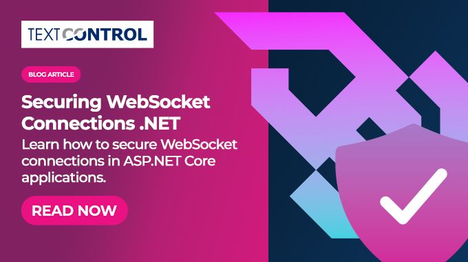 aspnetcore_news's tweet image. Securing WebSocket Connections in ASP .NET Core using Sec WebSocket Protocol Header by @txbjoern textcontrol.com/blog/2025/11/2… #aspnetcore