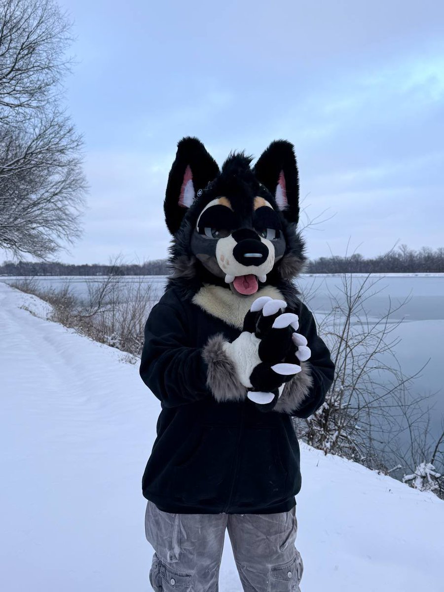 Do you think it will freeze over ? 

📸~ <a href="/WhosurfavfuskyA/">whosurfavfuskyAD</a> 

#furry | #fursuit | #FursuitFriday | #fursuiting #fursuiter