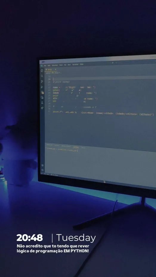 sooftware_'s tweet image. → 02/12/25 #DesafioDaSoo

Iniciei os estudos do curso de forense do IFRN, vi só o conteúdo da 1ª semana. Depois fui rever sobre lógica de programação (eu não programo direito há 1 ano) só que pra minha tristeza é em python e EU ODEIO PYTHON!!