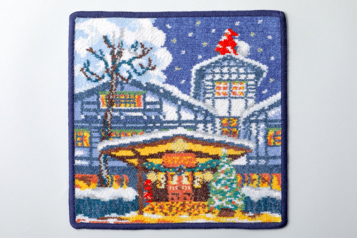 万平ホテル】「FEILER」コラボ第3弾、サンタが訪れる雪景色のアルプス