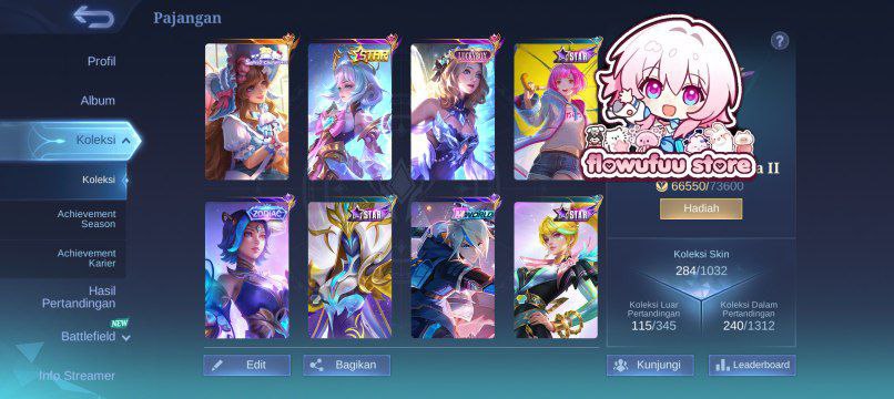 wts 

💰195.000
keterangan di reply #zonauang mlbb wts