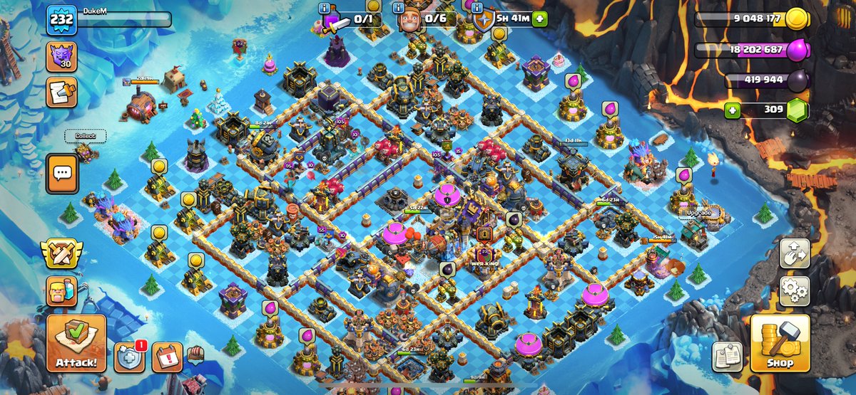 FkEm298120's tweet photo. @ClashofClans TH18 https://t.co/mNXrTUf2sO