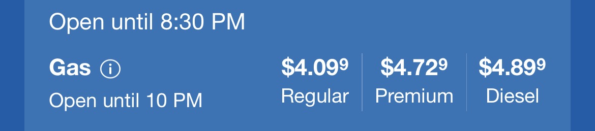 jumping89's tweet photo. @PressSec Hey #FakePressSec - I don't live in Cali and this is the price of my gas. Gas hasn't dropped below $3.00 - this is #FakeNews! https://t.co/EXJBhESJgE
