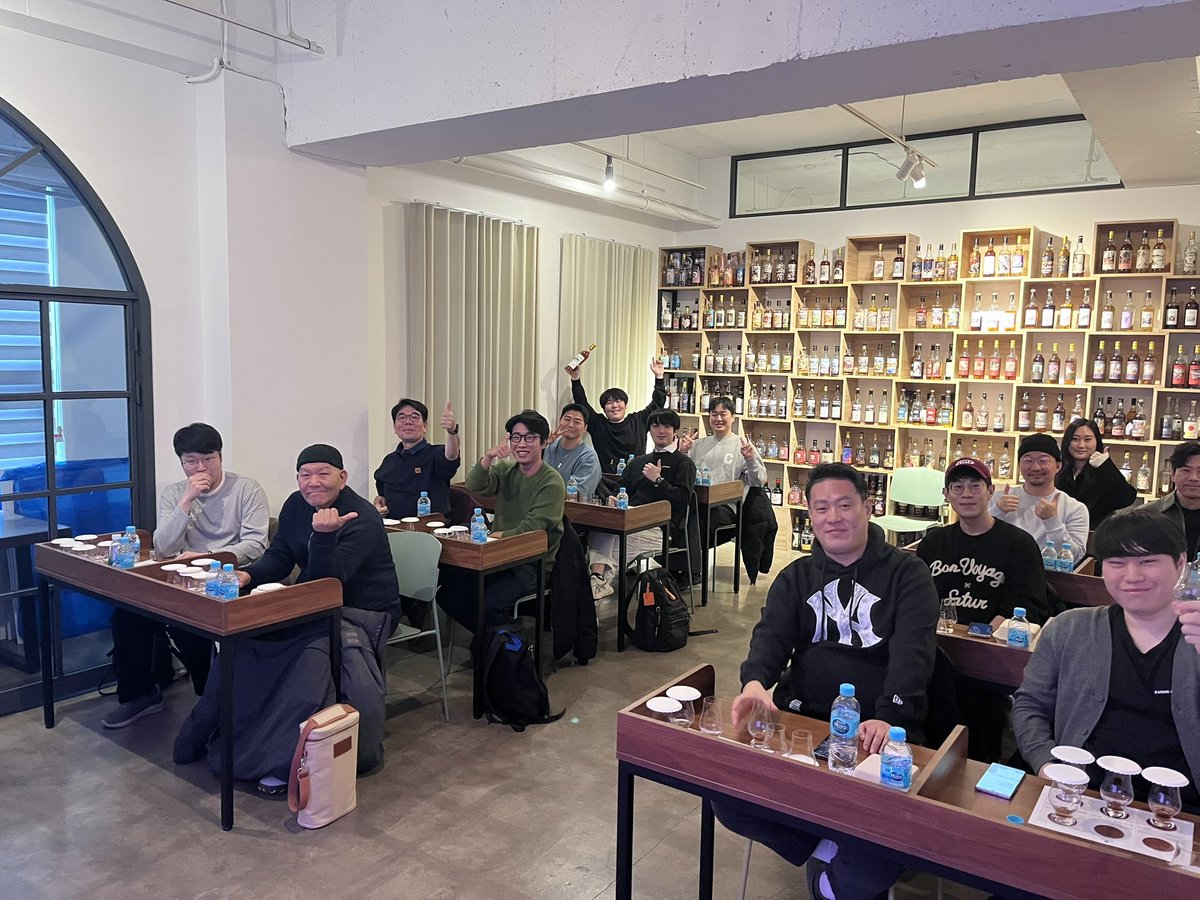 We have been in Korea doing some Maltman tastings. We really enjoyed our visit and thanks 🙏