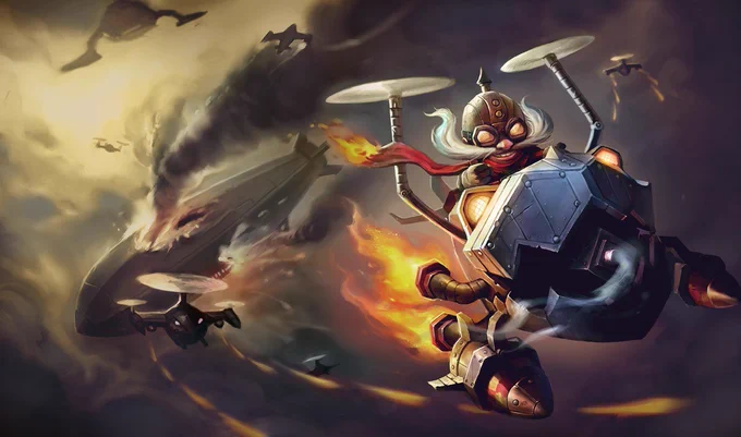 Corki change: - W base damage reduced from 200 - 500 to 150 - 450