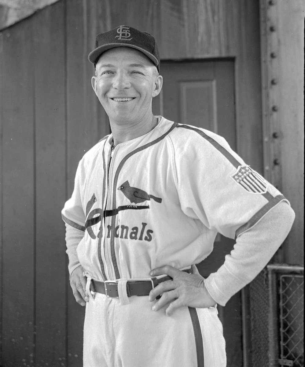 #OTD 2007 - Billy Southworth, who played and managed the Cardinals, is elected to the Baseball Hall of Fame.

In his seven seasons as Cardinals manger, he posted a 620-346 record and led the team to 3 World Series Championships and a NL Pennant.

#STLCards