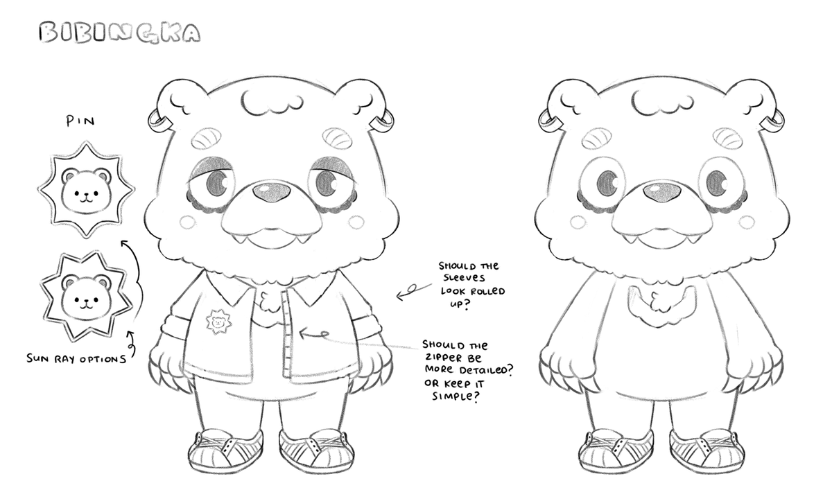 ririimon's tweet photo. organizing some files and came across initial model sketches I did for @bibingkabear and sangoTV (twitch)! I still really like how these came out - I love mascot/animal vtuber designs 🥰 https://t.co/fxhTMYkfy0