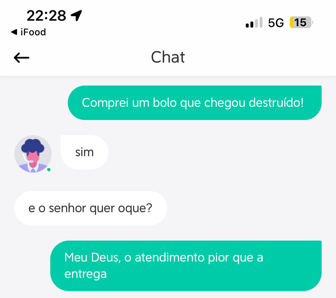 ODanielJunior's tweet photo. Eu tô chocado com o atendimento da #99food realmente servindo lixo hahaha https://t.co/yA0XdVMANm