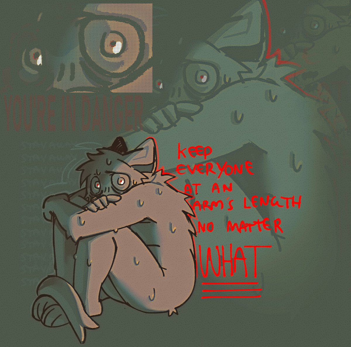 queerestkitty's tweet image. i warned you about me