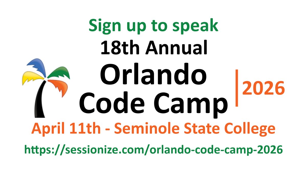 Orlando .NET User Group (ONETUG)🌴 tweet media