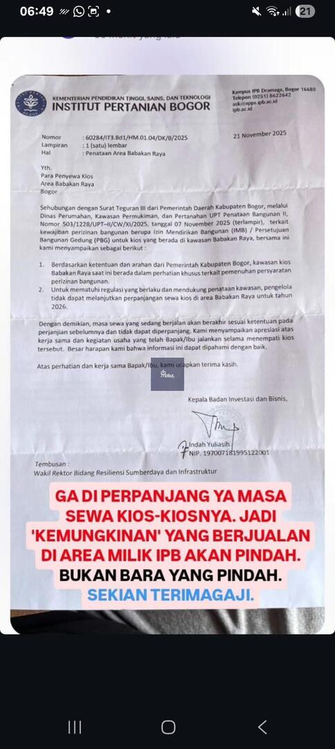 DILARANG KIRIM WTS, EVENT BERBAYAR, INFO KOS, DLL tweet media