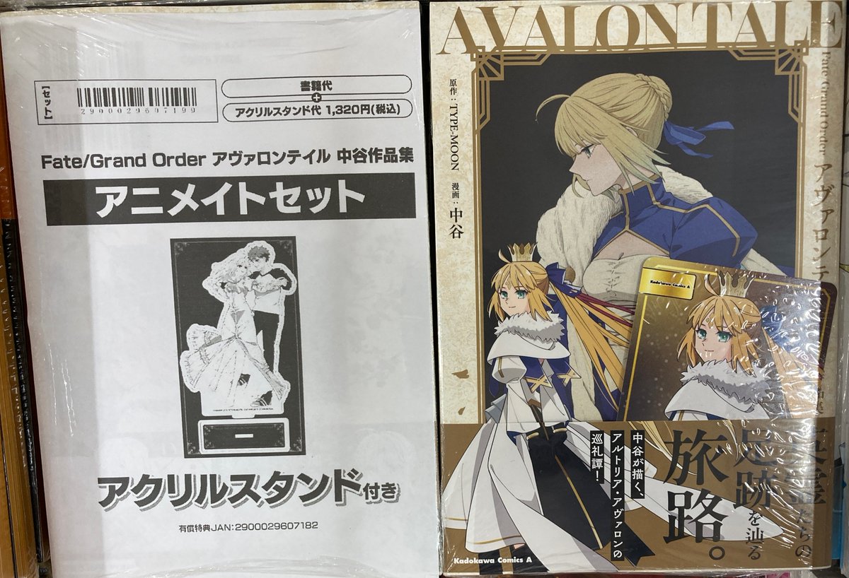 書籍新刊情報】 「Fate/Grand Order アヴァロンテイル 中谷作品集」が 