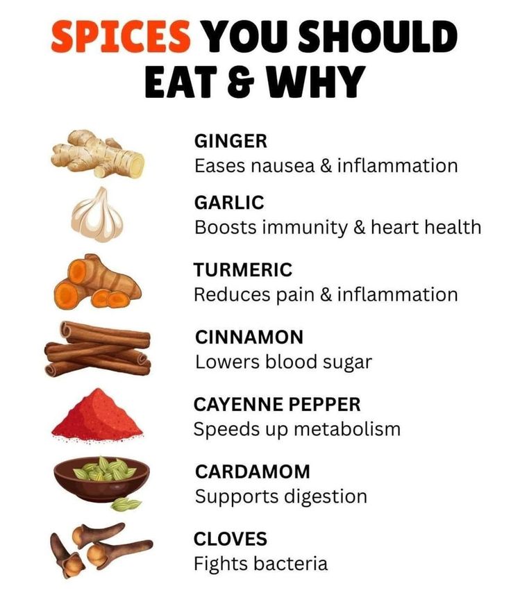 KristenJakobitz's tweet image. #Spices provide health benefits such as antioxidant and anti-inflammatory properties, improved digestion, and potential protection against chronic diseases. They can also boost immunity and add flavor to food without extra salt or sugar, helping with weight management. Here are 7…