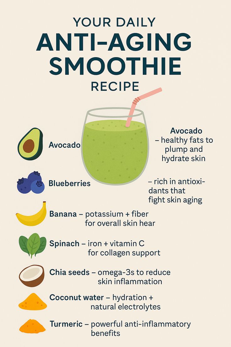 KristenJakobitz's tweet image. Combine these 7 ingredients for a powerful smoothie your body and mind will love. #HealthyAging #Smoothie #HealthyEating