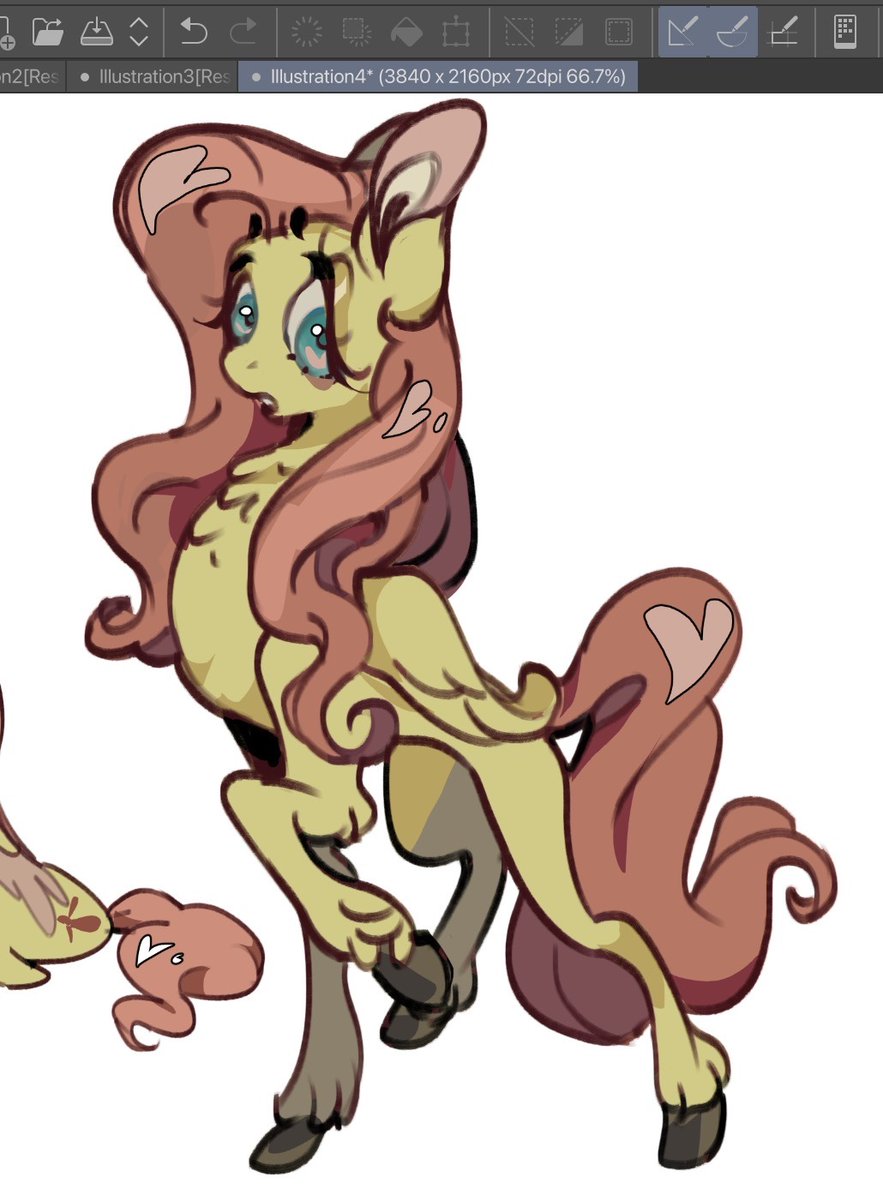K1tty_the_c4t's tweet image. My favorite pony #mlpfanart #Fluttershy
