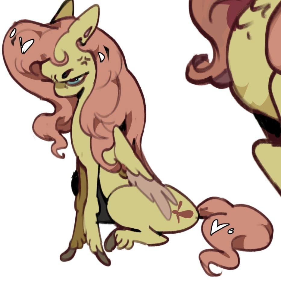 K1tty_the_c4t's tweet image. My favorite pony #mlpfanart #Fluttershy