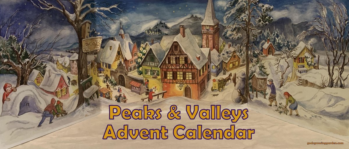 Peaks &amp; Valleys #advent #calendar - #God is with us always - through the highs &amp; lows of #life - Psalm 121:1-2
tinyurl.com/3tabcp2r