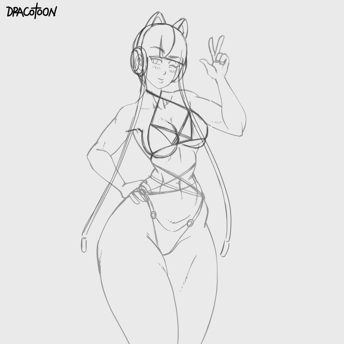 DracoToon's tweet photo. Otra practica en el IbisPaint 🧐 https://t.co/LwWLt4EVzv