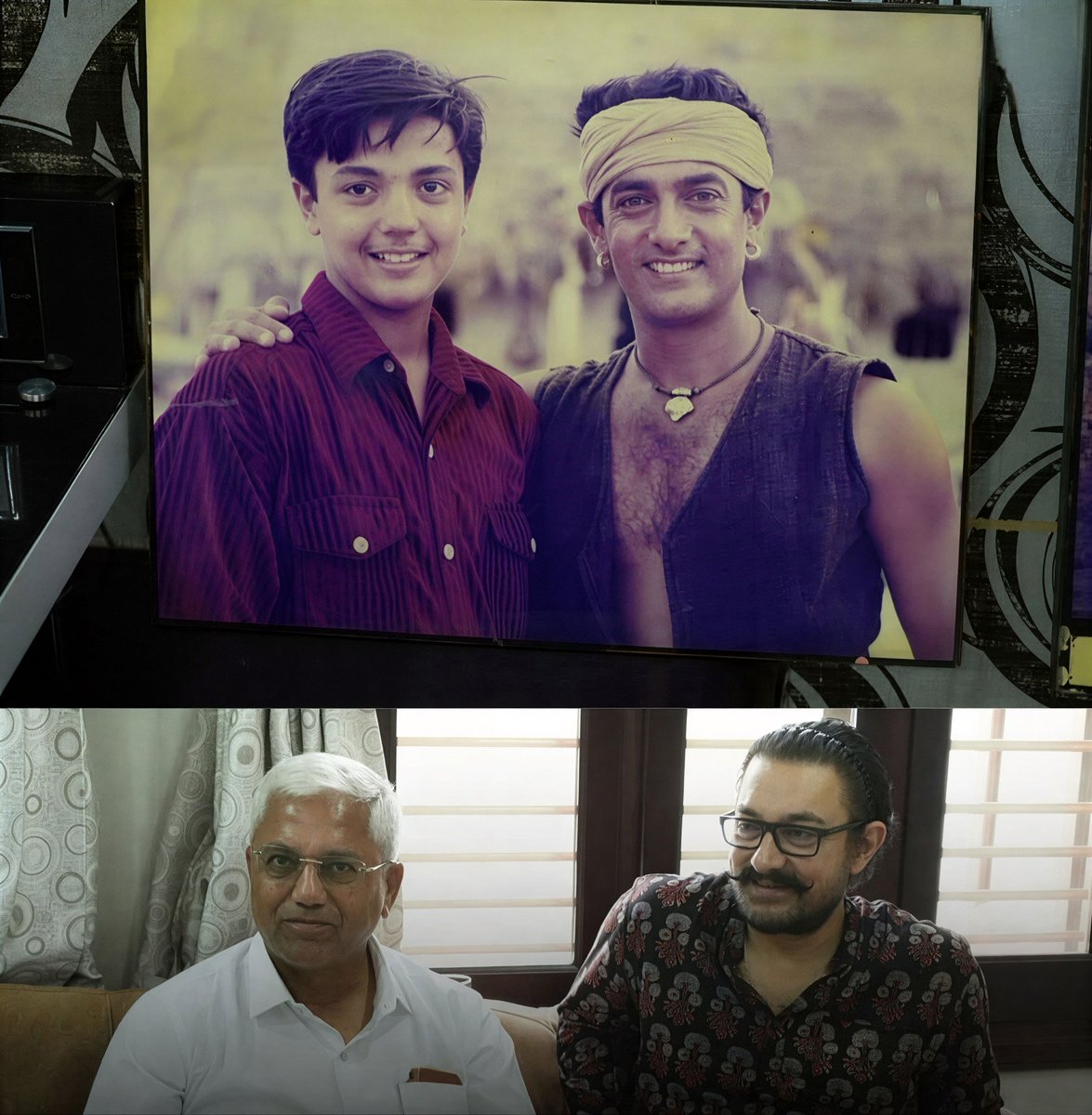 “लगान” की शूटिंग के वक्त एक मासूम बच्चा था

जिसने बिना किसी लालच के अपनी ही खेत वाली जमीन आमिर खान और उनकी टीम को शूटिंग के लिए दे दी थी

उस बच्चे ने कभी सोचा भी नहीं था कि उसकी छोटी सी मदद एक दिन उसे जिंदगी का सबसे बड़ा सम्मान दिलाएगी

और आज 25 साल बाद जब आमिर उसी बच्चे से मिलने