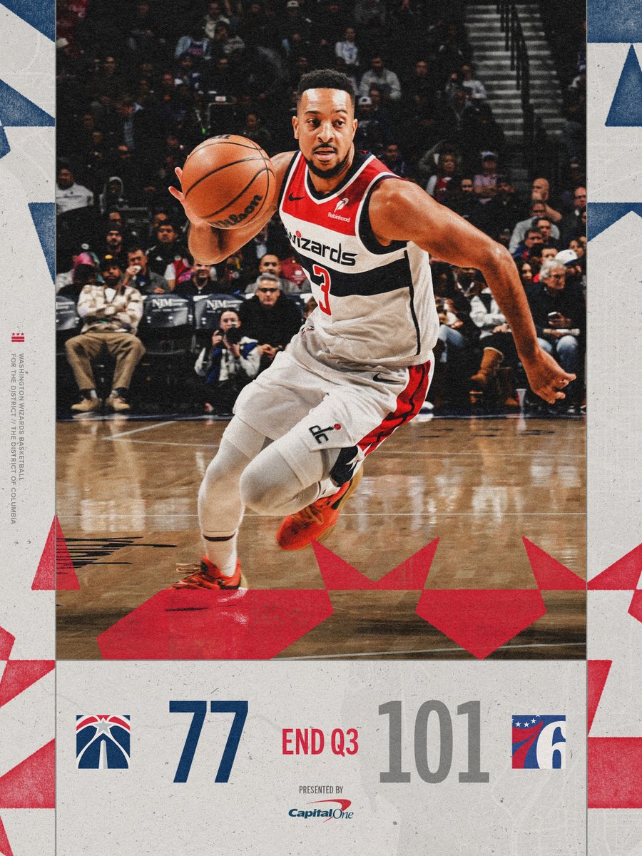 Headed into the final frame.
#ForTheDistrict | @CapitalOne