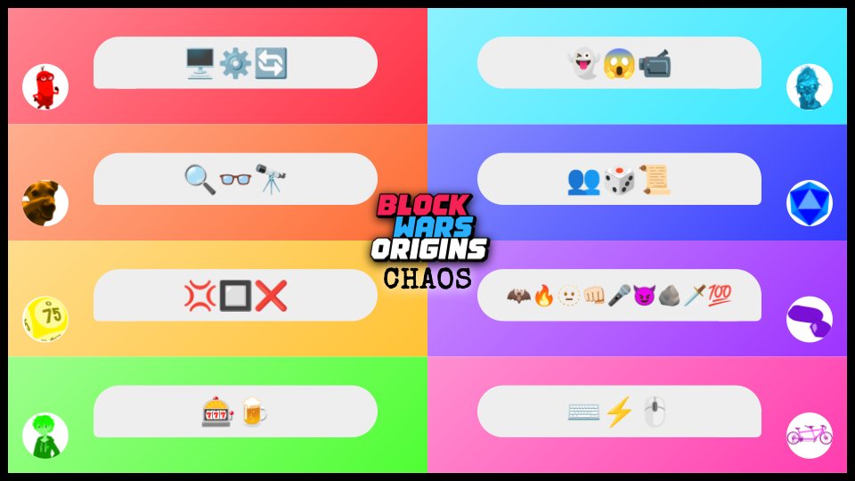 Block Wars Origins tweet media