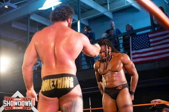 TheyLive420's tweet photo. LaBron Kozone vs Jake Something - Showdown in Cary II DPW on Demand
The Best vs the Baddest
Two of the greatest powerhouses in wrestling today tear it down.
⭐️⭐️⭐️⭐️ 1/4
#WatchDPW #DPWFOREVER https://t.co/ztYFkkT1Qe