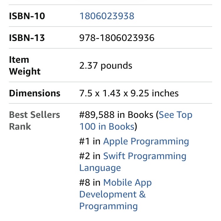 shah_apple's tweet image. #1 in Apple Programming! Thank you! amazon.com/iOS-Programmin… #iosdeveloper