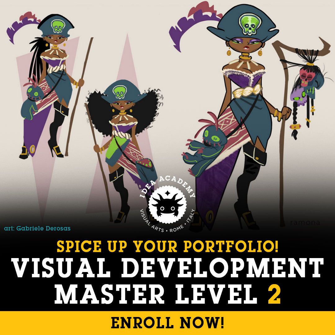 CDReferences's tweet image. Boost your portfolio and define your path as a concept artist with Visual Development Master Lvl 2 at IDEA Academy. Work on real projects and learn from top professionals tinyurl.com/ideamaster2

#ideaacademyrome #career #visualdevelopment #arteducation