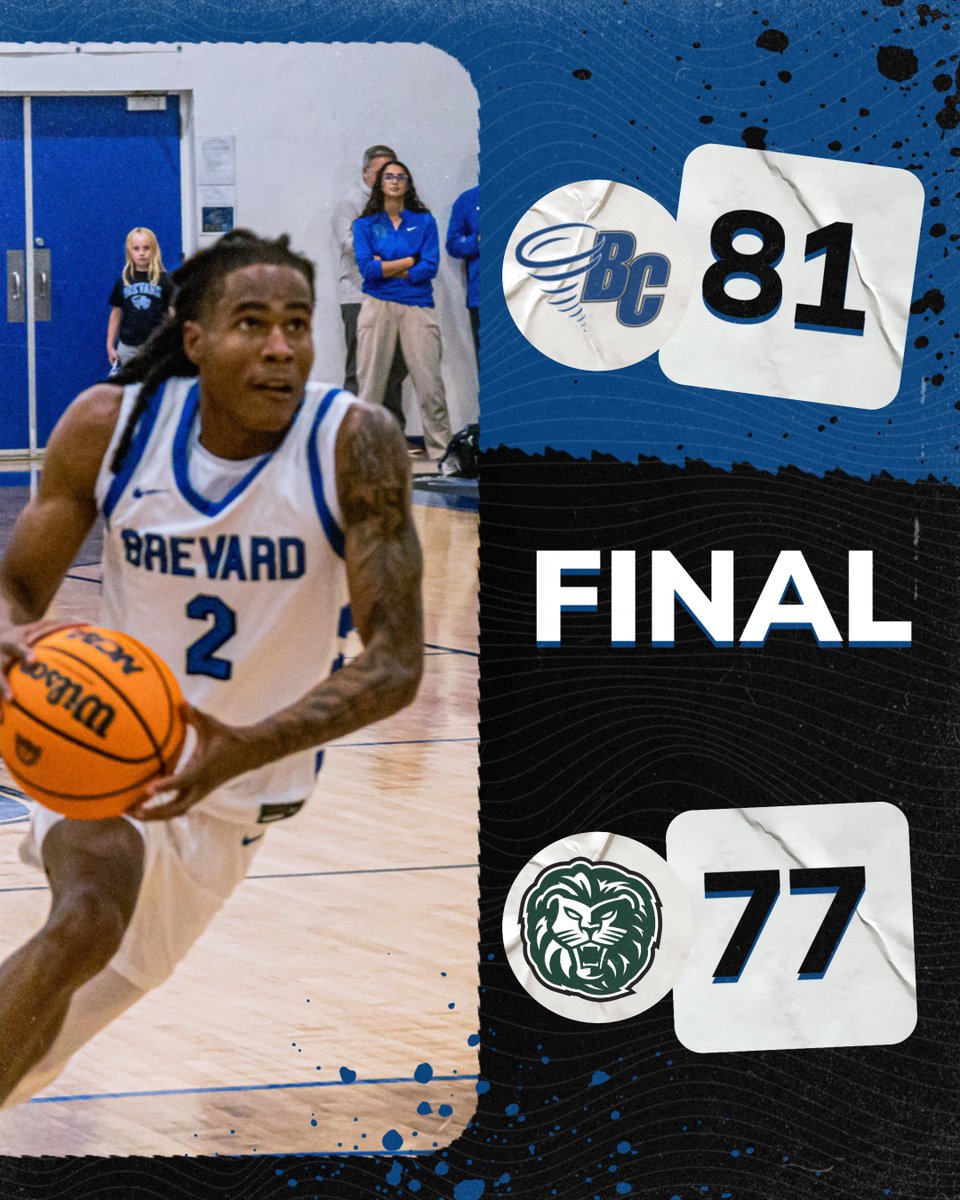 BCTornados's tweet image. Men&apos;s Basketball: Brevard 81, Piedmont 77, final in Demorest, Ga. TORNADOS WIN!!! Brevard holds off a late 15-0 run from Piedmont to earn a huge win on the road! 

Jadon Carnes: 19 points, four steals
Malachi McLean: 18 points
Twain Wilson: 14 points

#NadoNation #d3hoops #d3mbb