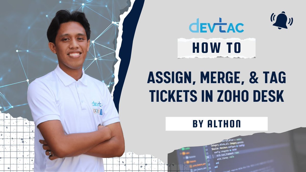 devtaccrminc's tweet image. Want to master Zoho Desk and handle support tickets like a pro? From creating assignment rules to tagging tickets for better organization, we’ve got you covered!

Watch the full tutorial and level up your customer support: zurl.co/sumBc

#CustomerSupport #HelpdeskTips