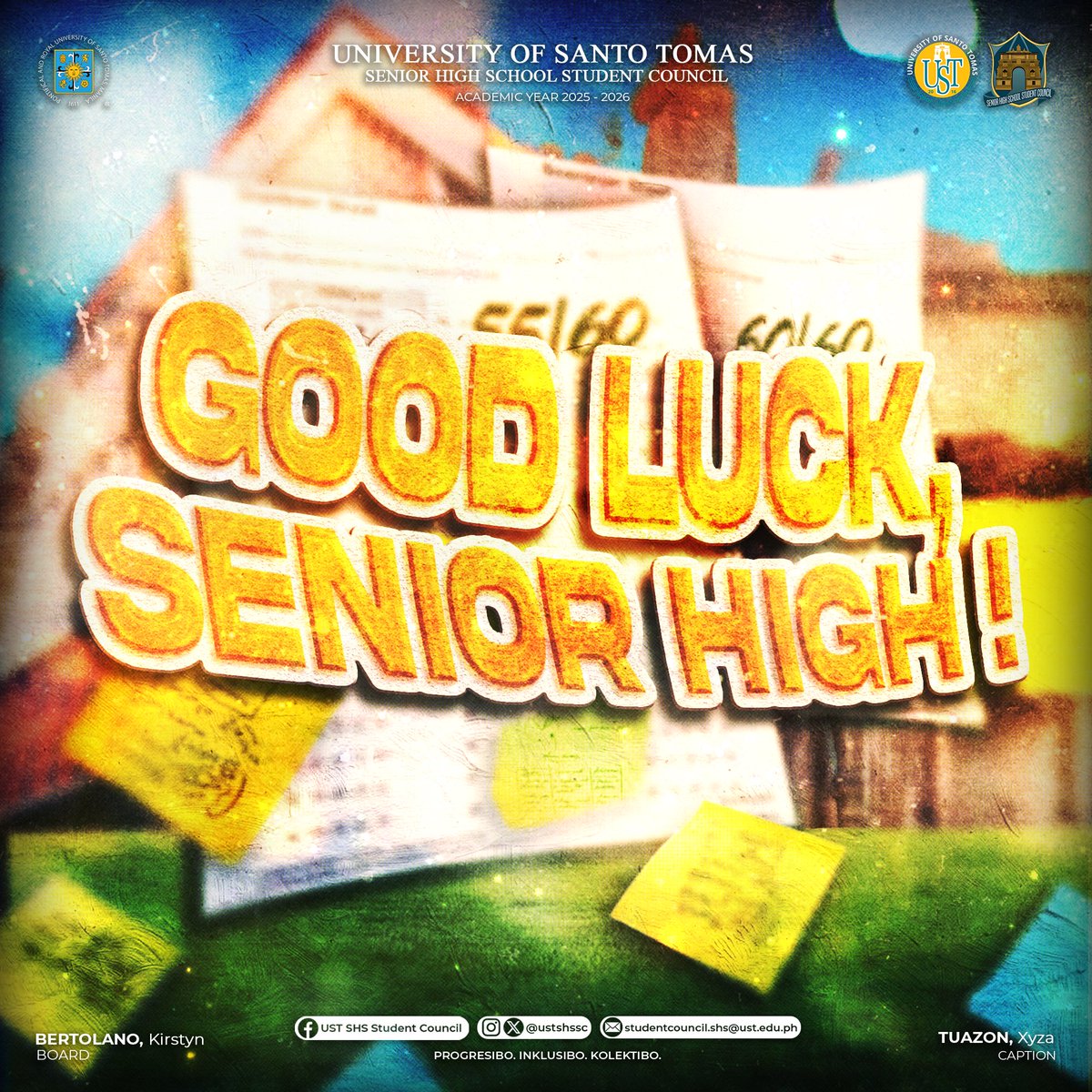 UST SHS SC tweet media