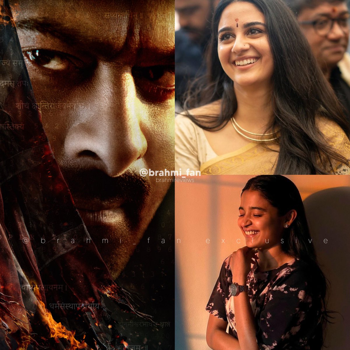 brahmi_fan's tweet image. 🚨Exclusive News...🚨

Fauzi Childhood scenes shoot... 🎥🔥

Team FauZi is currently shooting the childhood scenes of Prabhas... Kannada actress Chaithra Achar joined the shoot of FauZi...

Follow me for more exclusive movie updates... 👍🤘
#Fauzi #Prabhas #Imanvi #ChaithraAchar