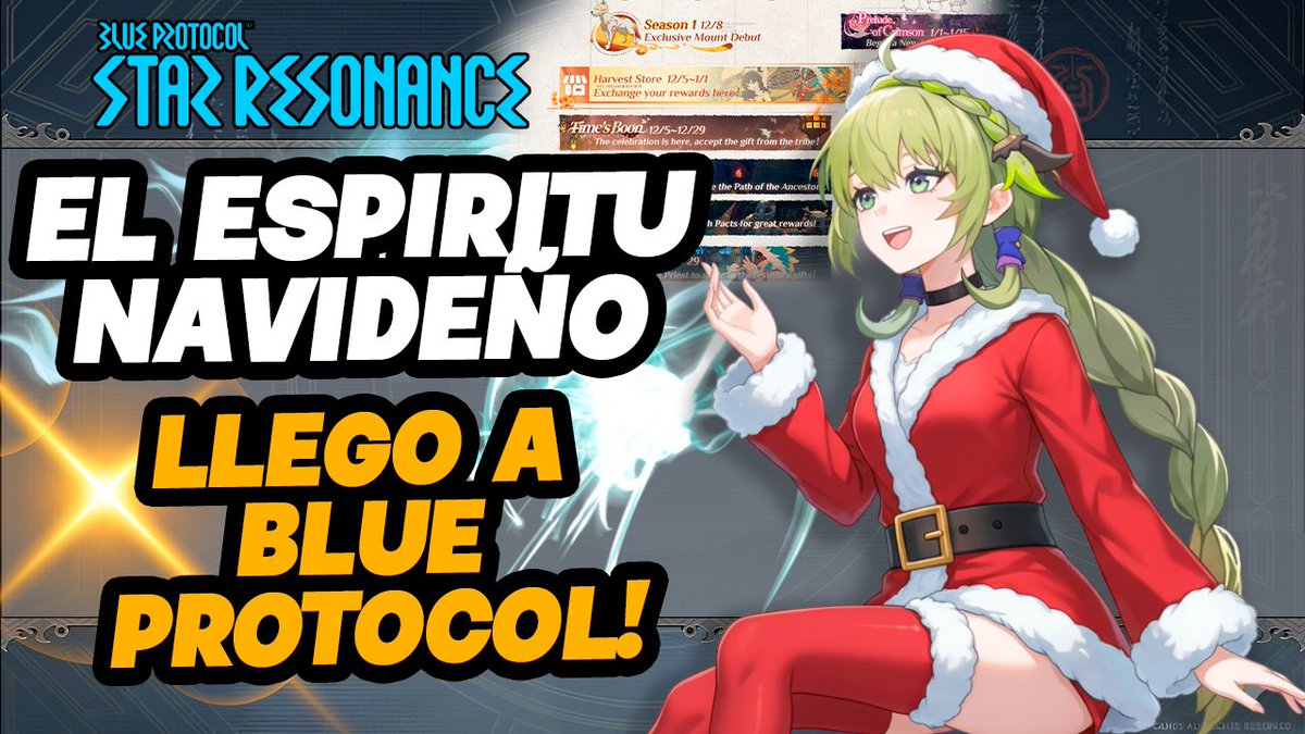 lindacrazyxxx's tweet image. Nuevos Eventos en Diciembre En Blue Protocol  #starresonance #blueprotocol  youtu.be/OYOluuYrz58?si… via @YouTube